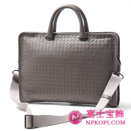 ボッテガヴェネタ/BOTTEGA VENETA/ レザーブリーフケース(２ＷＡＹ仕様) /グレー248395 vq131 2808